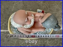 Vintage Plastic Funny Action Toy Sexual Life Of Old Couple