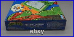 Vintage Playmates TEENAGE MUTANT NINJA TURTLES Mutant Maker SEALED toy TMNT mib