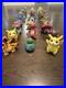 Vintage Pokémon Tomy Figures 29 Pieces with Vintage Pokemon Tin Lunchbox