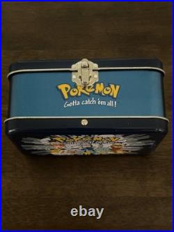 Vintage Pokémon Tomy Figures 29 Pieces with Vintage Pokemon Tin Lunchbox