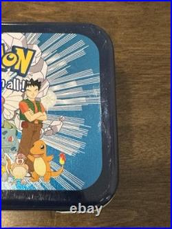 Vintage Pokémon Tomy Figures 29 Pieces with Vintage Pokemon Tin Lunchbox