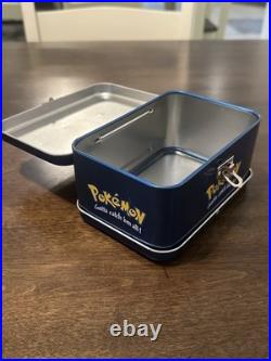 Vintage Pokémon Tomy Figures 29 Pieces with Vintage Pokemon Tin Lunchbox