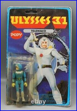 Vintage Popy ULYSSES 31 Telemechus 3&3/4 anime action figure RARE cartoon toy