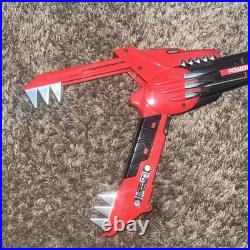 Vintage Power Rangers Blade Blaster Bandai Red Dragon Toy 90s 1991 Tested Works