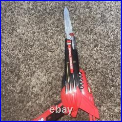 Vintage Power Rangers Blade Blaster Bandai Red Dragon Toy 90s 1991 Tested Works