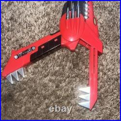 Vintage Power Rangers Blade Blaster Bandai Red Dragon Toy 90s 1991 Tested Works