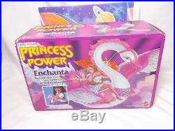Vintage Princess of power She-ra 1980's ENCHANTA SWAN mib figure toy motu NICE