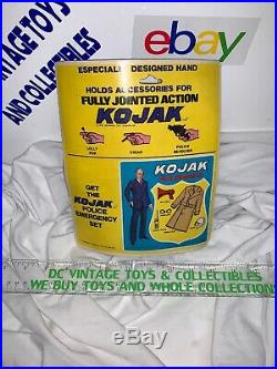 Vintage RARE 1976 KOJAK Action figure 8 TV Show 1976 Excel Toy
