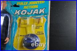 Vintage RARE 1976 KOJAK Action figure 8 TV Show 1976 Excel Toy, rare set