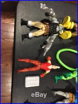 Vintage Rare 1990s Marvel Toy Biz action figures Lot Wolverine Cable Nimrod 90s