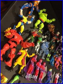 Vintage Rare 1990s Marvel Toy Biz action figures Lot Wolverine Cable Nimrod 90s