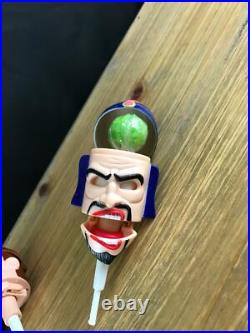 Vintage Rare Lot Of 4 Brain Suckers Toy Figures/lollipops Head Opens/eyes Move