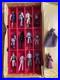 Vintage Rare Star Wars figure 80s 90s lot 13 Tara Toy Figure Case Vintage Vtg