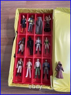 Vintage Rare Star Wars figure 80s 90s lot 13 Tara Toy Figure Case Vintage Vtg