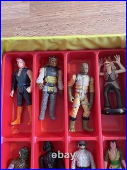 Vintage Rare Star Wars figure 80s 90s lot 13 Tara Toy Figure Case Vintage Vtg