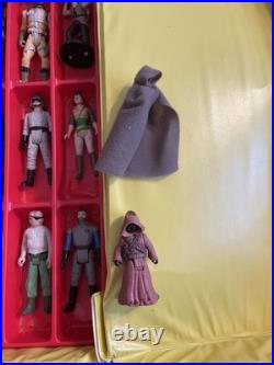 Vintage Rare Star Wars figure 80s 90s lot 13 Tara Toy Figure Case Vintage Vtg