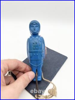 Vintage Reindeer Products Wang Pilot Toy Parachute Figure Celluloid Aviation