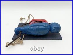 Vintage Reindeer Products Wang Pilot Toy Parachute Figure Celluloid Aviation