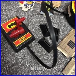 Vintage Remco CSF Batman Batcopter battery operated playset Paper Figures Box