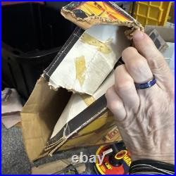 Vintage Remco CSF Batman Batcopter battery operated playset Paper Figures Box