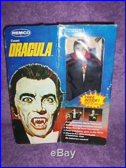 Vintage Remco Count Dracula in box monster toy action figure Universal Monsters