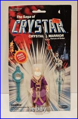 Vintage Remco The Saga Of Crystar Ogeode 1982 Action Figure New Sealed