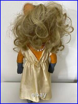 Vintage Retro 1978 Henson Bendy Miss Piggy Toy Doll, dhl shipping fast 3 -7 Days