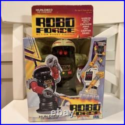 Vintage Robo Force HUN-DRED Figure IN BOX! Unused & COMPLETE1 Ideal Toy Company Vintage Robo Force HUN-DRED Figure IN BOX! Unused & COMPLETE1 Ideal Toy Company