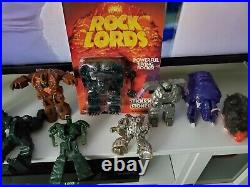 Vintage Rock Lords 80's Tonka Action Figure Toy Transformers Lot