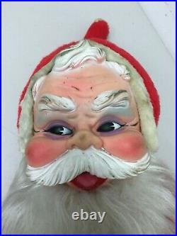 Vintage Rushton Santa Doll Rubber Face Toy Atlanta GA 36