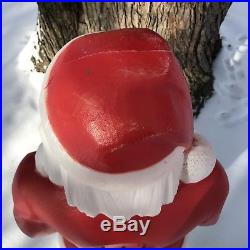 Vintage Santa with Toy Bag 46 Empire Light Up Blow Mold Decoration Christmas 1968