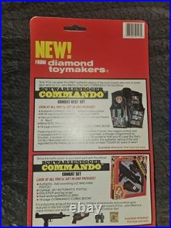 Vintage Schwarzenegger Commando Action Figure Diamond Toymakers 1985 New