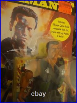 Vintage Schwarzenegger Commando Action Figure Diamond Toymakers 1985 New