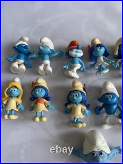 Vintage Smurf Figures Lot Of 14, Vintage Toys, Smurf Figures