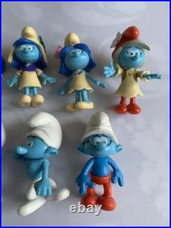 Vintage Smurf Figures Lot Of 14, Vintage Toys, Smurf Figures