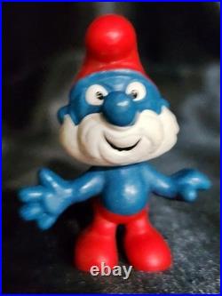 Vintage Smurf Figures Lot of 9 Rare 1965 Astronaut Vintage Smurf Figures Lot of 9 Rare 1965 Astronaut