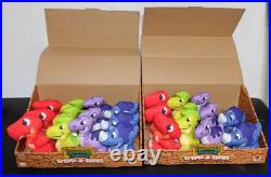 Vintage Snaptoys 6 Thunder Stompers Figures Slash Mash Crash Bash Lot Of 23 NIB Vintage Snaptoys 6 Thunder Stompers Figures Slash Mash Crash Bash Lot Of 23 NIB