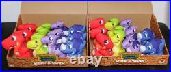 Vintage Snaptoys 6 Thunder Stompers Figures Slash Mash Crash Bash Lot Of 23 NIB