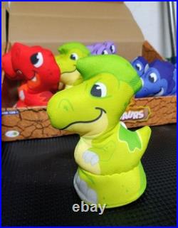 Vintage Snaptoys 6 Thunder Stompers Figures Slash Mash Crash Bash Lot Of 23 NIB