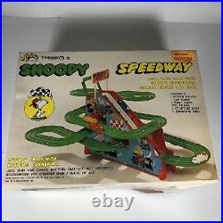 Vintage Snoopy Speedway By Aviva In Original Box