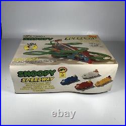 Vintage Snoopy Speedway By Aviva In Original Box