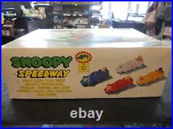 Vintage Snoopy Speedway By Aviva In Original Box. Very Rare