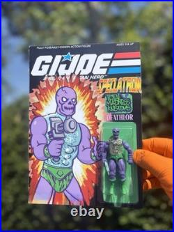 Vintage Speclatron Dethlor Action Figure Exclusive Gi Joe O-ring