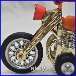 Vintage Spiderman Motorcycle 1973 Toy Figurine Azrak Hamway Intl