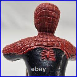 Vintage Spiderman Motorcycle 1973 Toy Figurine Azrak Hamway Intl