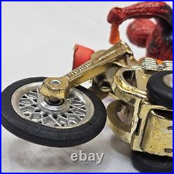 Vintage Spiderman Motorcycle 1973 Toy Figurine Azrak Hamway Intl