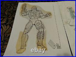 Vintage Star Trek action figure toy concept art the Borg early 90s TNG rare art