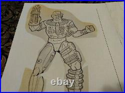 Vintage Star Trek action figure toy concept art the Borg early 90s TNG rare art