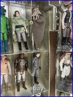 Vintage Star Wars 31 Pc Estate Collection Set Toy Action Figures Loose EUC