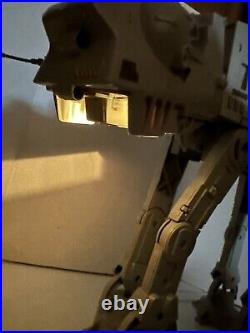 Vintage Star Wars AT-AT Imperial Walker Kenner 1981 ESB Toy Chin Guns